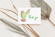 Watercolor Cactus Clipart, an Object Graphic by SvetaArtStore (Thumbnail 6 of 6)