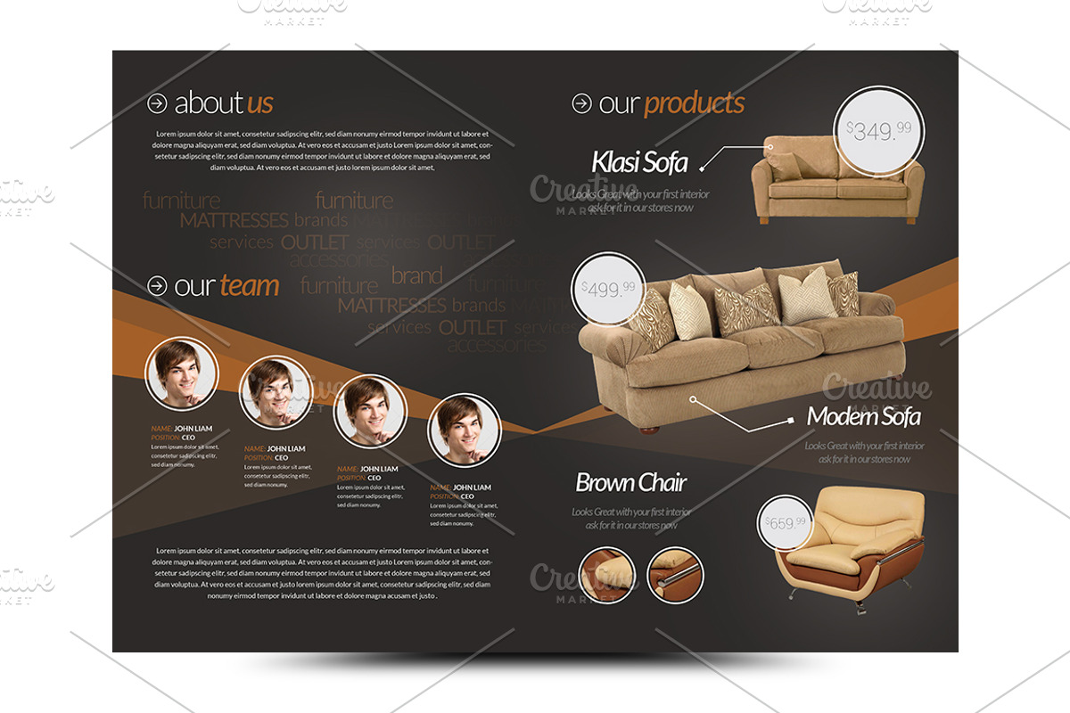 Multipurpose Bifold Brochure, a Brochure Template by Mastergfx (Photo 6 of 8)