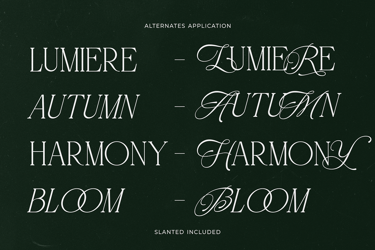 Atelier Blume - Serif & Script Font, a Script Font by agnyhasyastudio (Photo 12 of 17)