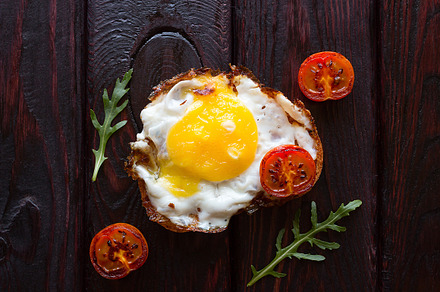 sandwiches with egg, a Food & Drink Photo by itakdalee