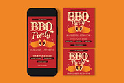 BBQ Party Flyer, a Flyer Template by graphicook (Thumbnail 3 of 3)
