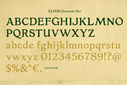 The Elixir, a Serif Font by Misprinted Type (Thumbnail 4 of 4)