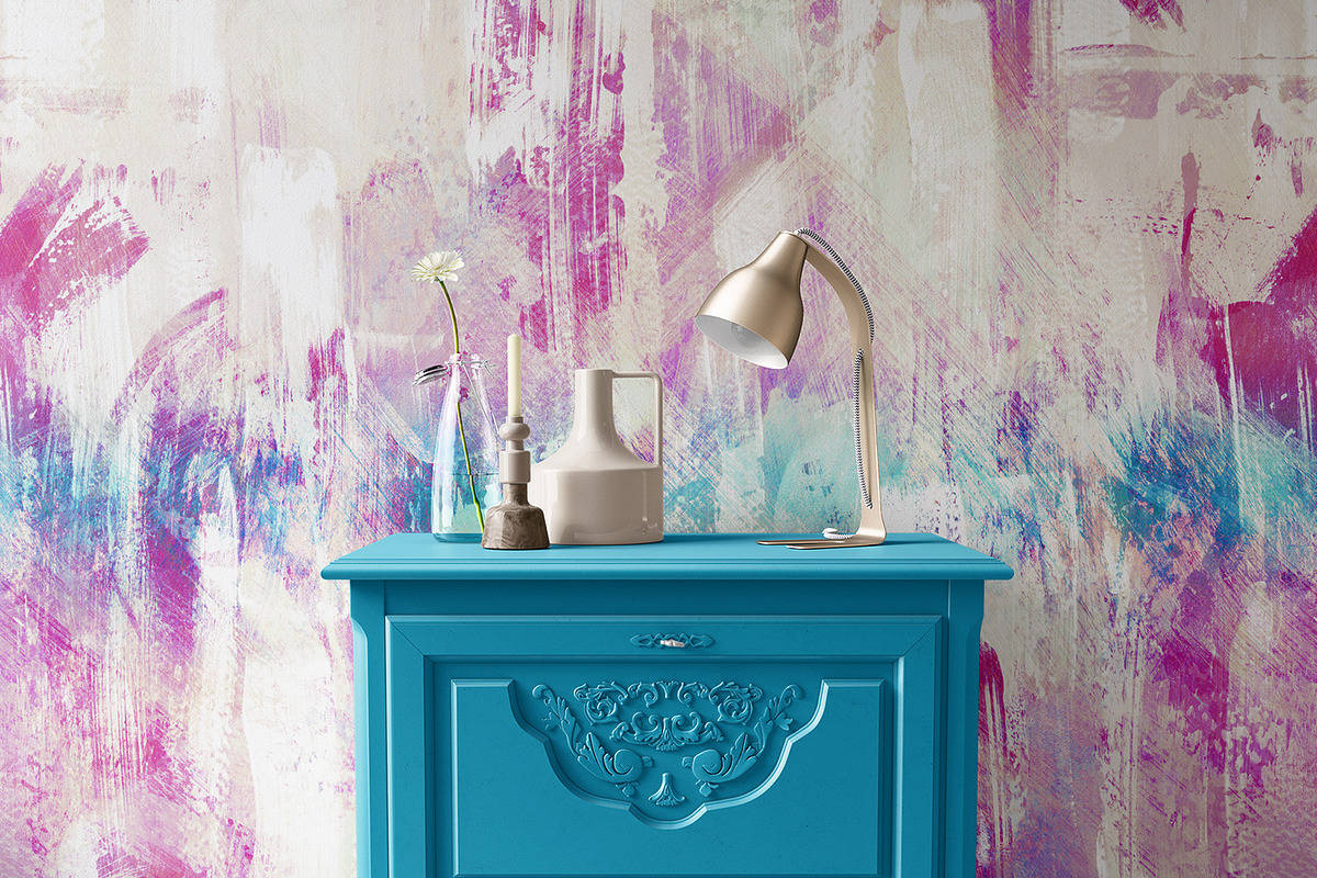 Bright Painted Wall, a Texture Graphic by MalyskaStudio (Photo 2 of 12)