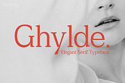 Ghylde | Elegant Serif, a Serif Font by Krismagraph (Thumbnail 1 of 12)