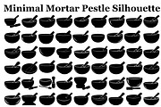 Minimal Mortar Pestle Silhouette, an Illustration by Designer_Momina (Thumbnail 1 of 14)