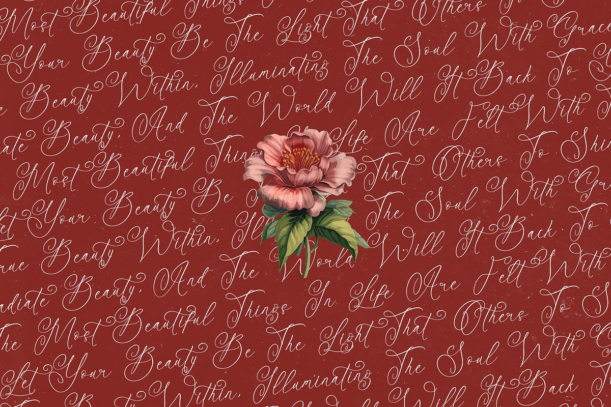 Notheli Dahlia Stylish Beauty Script, a Script Font by stylishtype.co (Photo 11 of 20)
