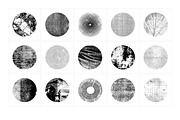 30 Circular Vector Textures, a Texture Graphic by Offset