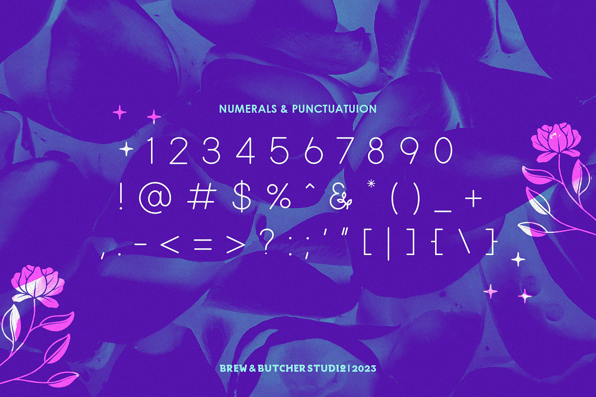 Loryme | Decorative | Illustration, a Symbol Font by Brew & Butcher Studio (Photo 3 of 9)