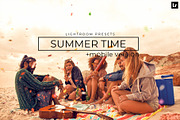 20 Summer Time Lightroom Presets, an Action Add-On by Olg Store (Thumbnail 1 of 8)