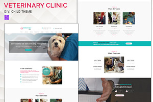 Veterinary Clinic Divi Child Theme