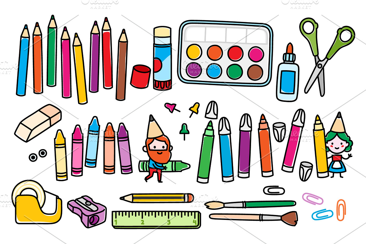 Arts and Crafts Supplies and Gnomes