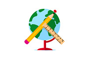 Globe, Books & Clock Clipart, an Object Graphic by Designs_River (Thumbnail 15 of 16)