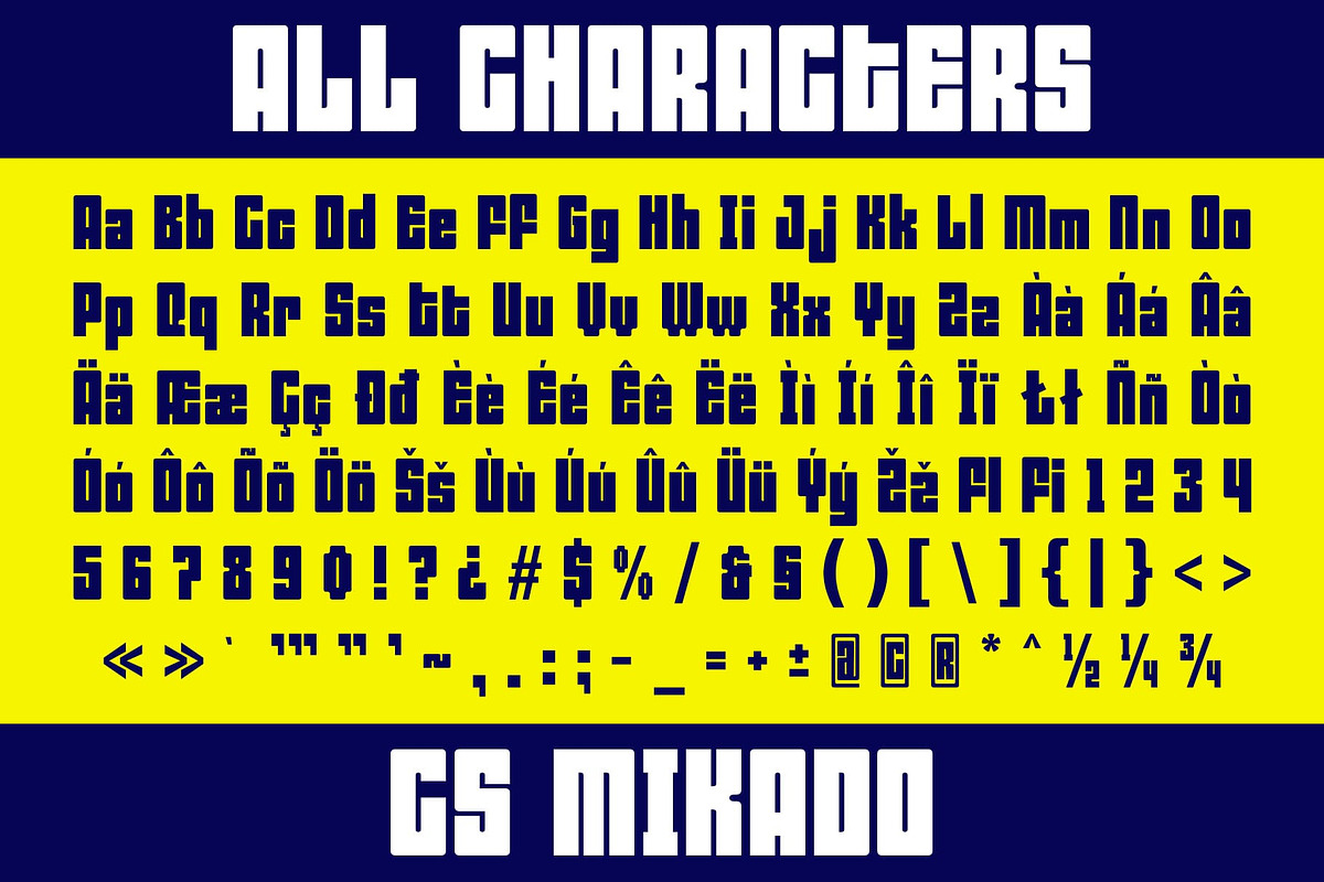 CS Mikado – Condensed Font, a Sans Serif Font by Craft Supply Co. (Photo 8 of 8)