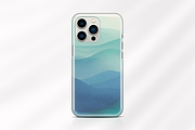 Serene Ocean Pastel Watercolors, a Background Graphic by Flourish Spark (Thumbnail 3 of 5)