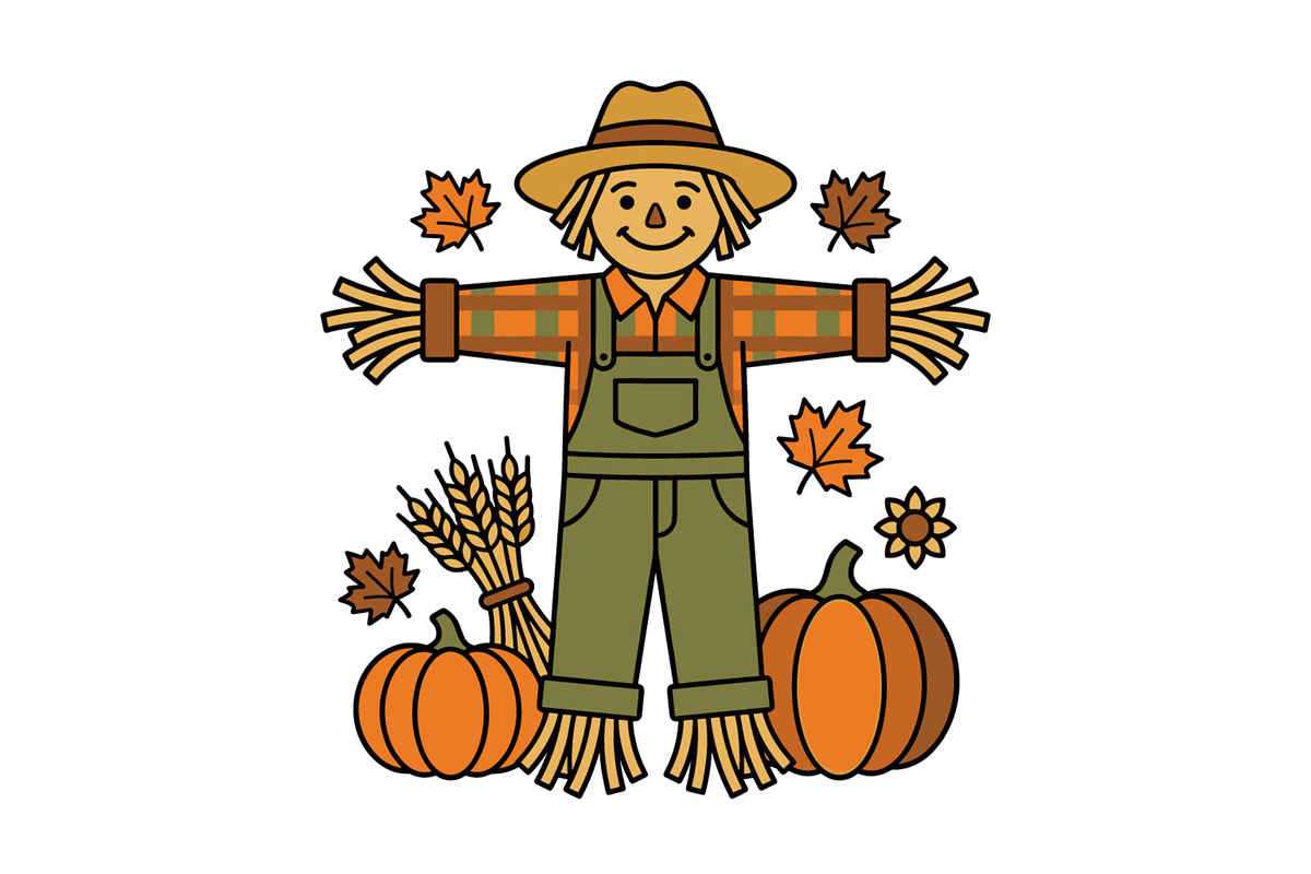 This Autumn & Thanksgiving Clipart, a Seasonal Illustration by abu67222 (Photo 14 of 21)