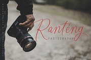 Dest Typeface, a Script Font by banks (Thumbnail 11 of 12)