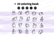 Cute Kawaii Capybara Birthday, an Animal Illustration by Palau (Thumbnail 11 of 12)