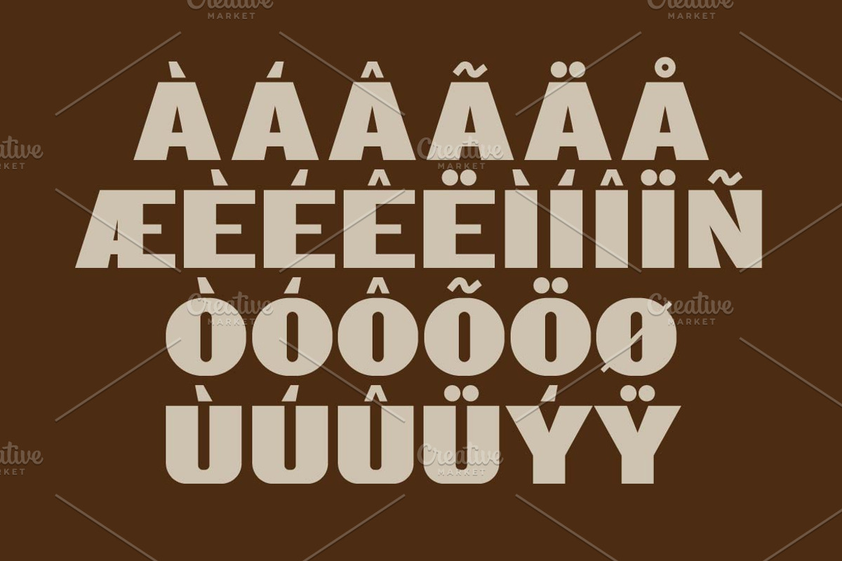 Mondoly Strong Bold Sans Font, a Sans Serif Font by Artiveko (Photo 7 of 8)