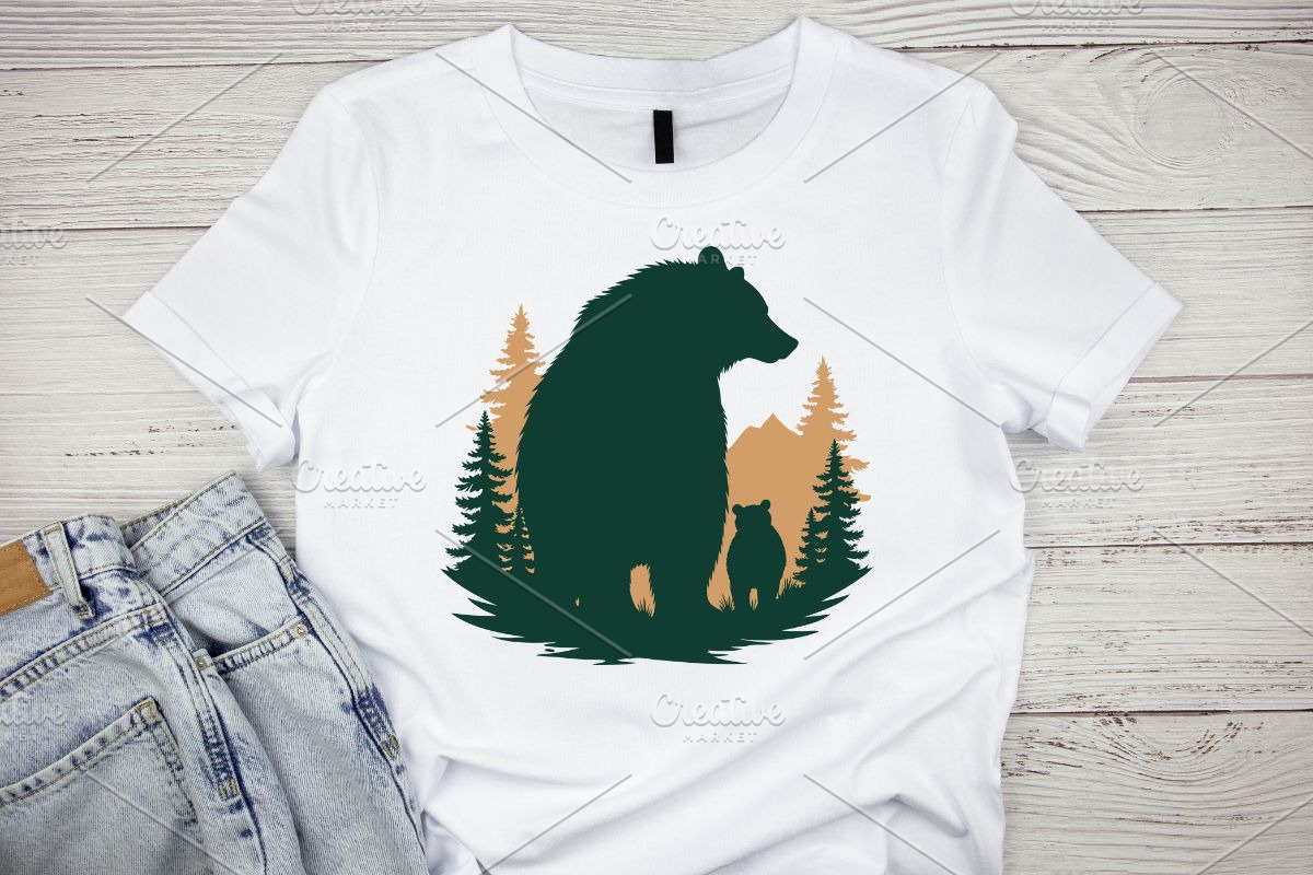 Papa Bear – Father's Day SVG, an Illustration by Awieee1 (Photo 2 of 4)
