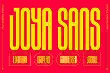 Joya Sans V1 Condensed Font