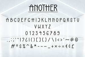 Another - Handwritten Font