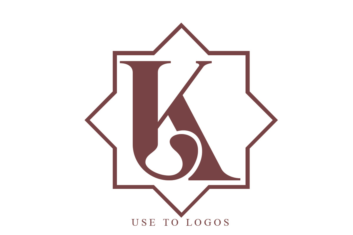 Monogram, a Symbol Font by Bramcreative (Photo 7 of 15)