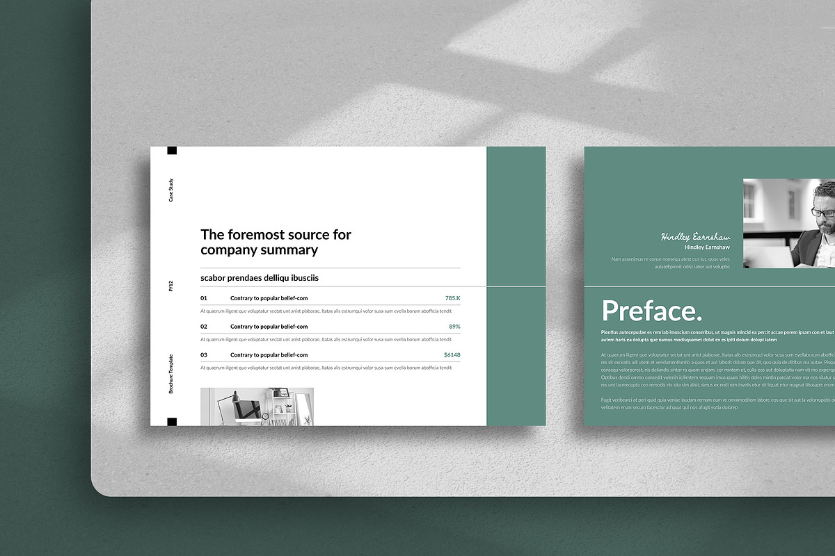 Case Study Landscape, Canva Template, a Brochure Template by TemplateFolio-Shop (Photo 11 of 15)