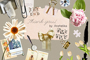 Romantic Memory Book Kit, an Object Graphic by Anzhelika (Thumbnail 11 of 11)