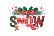 Holly Christmas Quote Decor SVG, an Object Graphic by yasushie (Thumbnail 9 of 16)