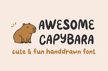 Awesome Capybara | Cozy & Playful