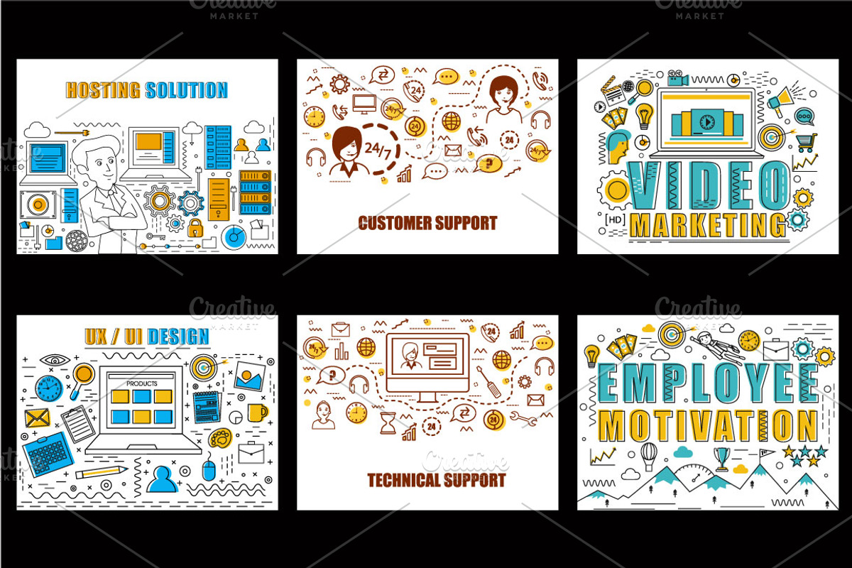 Infographic Web Elements Vol - 1, an Education Illustration by Allies Interactive (Photo 5 of 7)