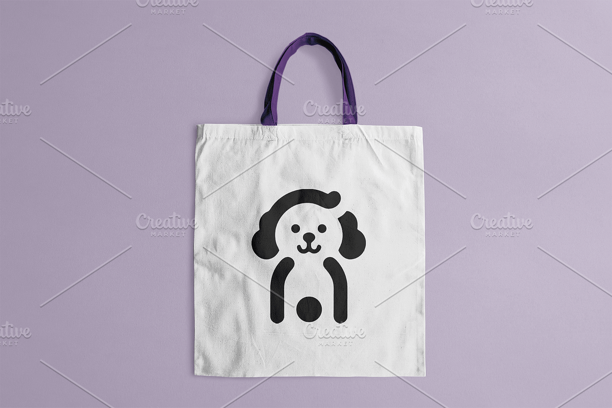 Cute puppy minimal logo, a Branding & Logo Template by Vectorium Studio (Photo 2 of 2)