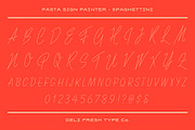 Pasta Sign Painter: Handwritten Font, a Handwritten Font by DeliFreshTypeCo. (Thumbnail 4 of 7)