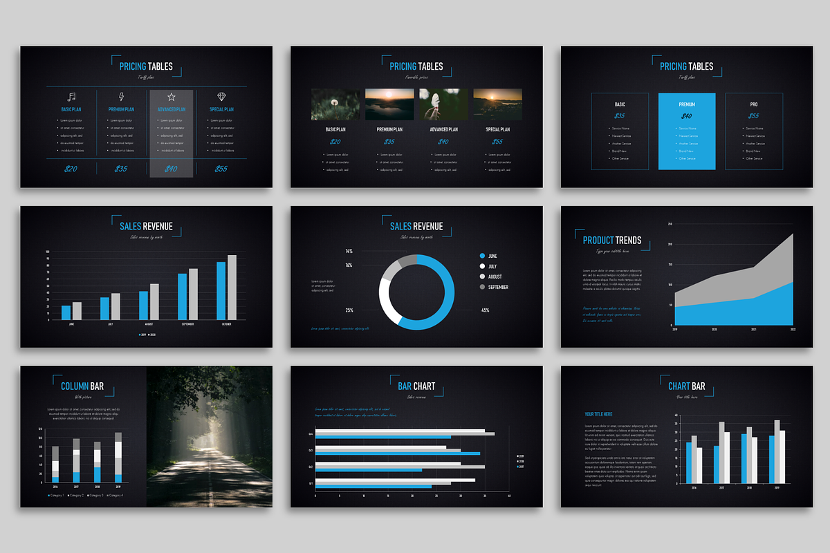 Duende Dark - Powerpoint Template, a Presentation Template by Helga_Design (Photo 10 of 16)