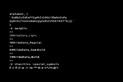 DeData Pixel Display Font, a Sans Serif Font by GRAPHLAB (Thumbnail 3 of 5)