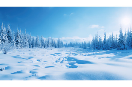 nature snowy scenery hiking frosty, a Nature Photo by pikepicture