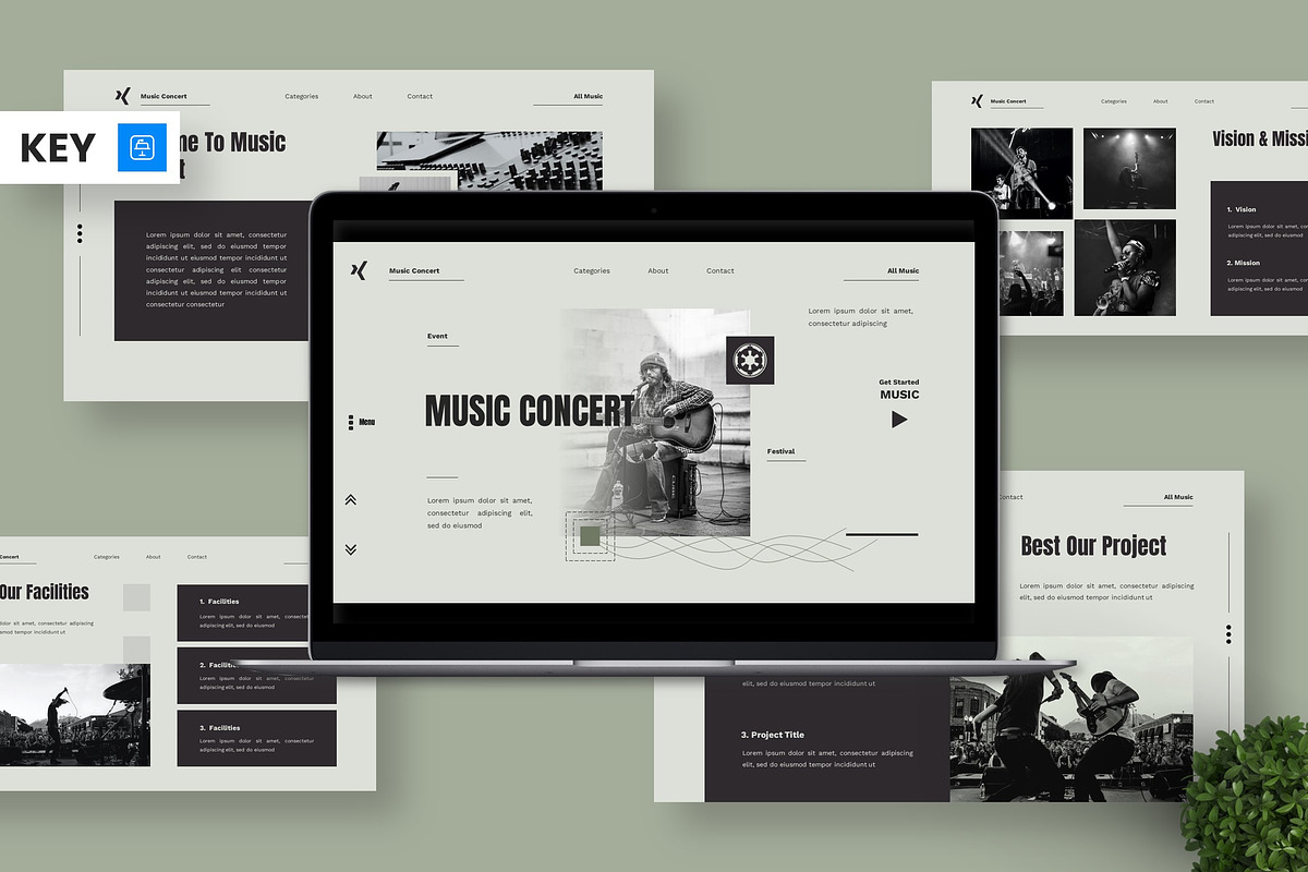 Music Concert - Music Keynote
