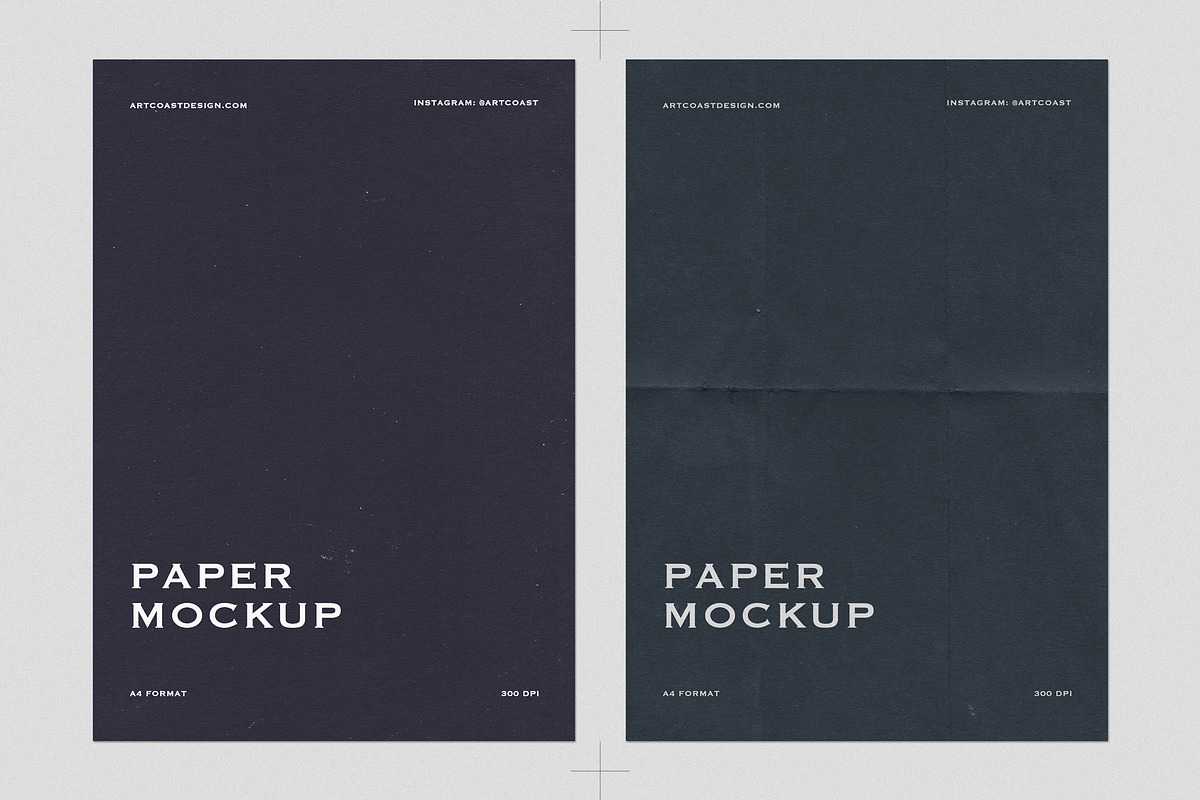 A4 Poster Mockup & Paper Textures, a Presentation Template by Artcoast Std. (Photo 8 of 9)