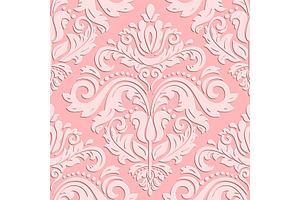 Seamless Vector Orient Pattern With, a Decorative Illustration by FineArtStudio