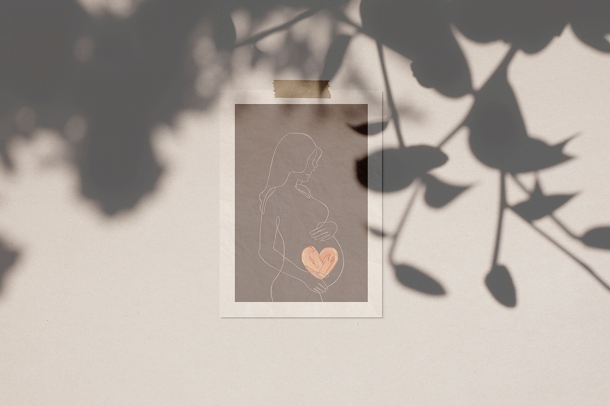 MY LITTLE BABY oneline illustrations, an Object Graphic by Natali Smolova (Photo 2 of 9)