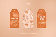 Peach Floral Wedding Templates, a Print Template by Shwet Art (Thumbnail 7 of 10)