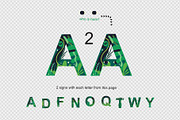 Jungle alphabet, an Illustration by Alena (Thumbnail 3 of 11)