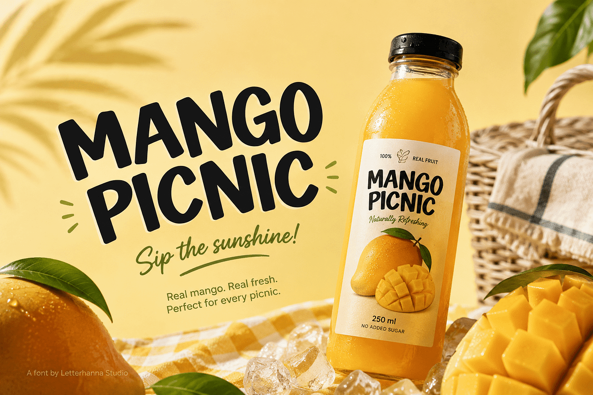 Sunny Bella Cute Font, a Handwritten Font by Letterhanna Studio (Photo 2 of 9)