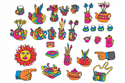 Groovy Stuff, an Illustration by Minhocossauro Emporium (Thumbnail 3 of 3)
