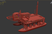 Sea Launch rocket platform 3d model, an Architecture 3D Model by konstantin.ermolaev (Thumbnail 8 of 9)