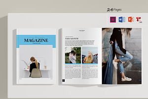 Magazine | Word & InDesign