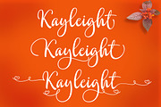 Kayleight, a Script Font by Byuly Ayika (Thumbnail 2 of 12)