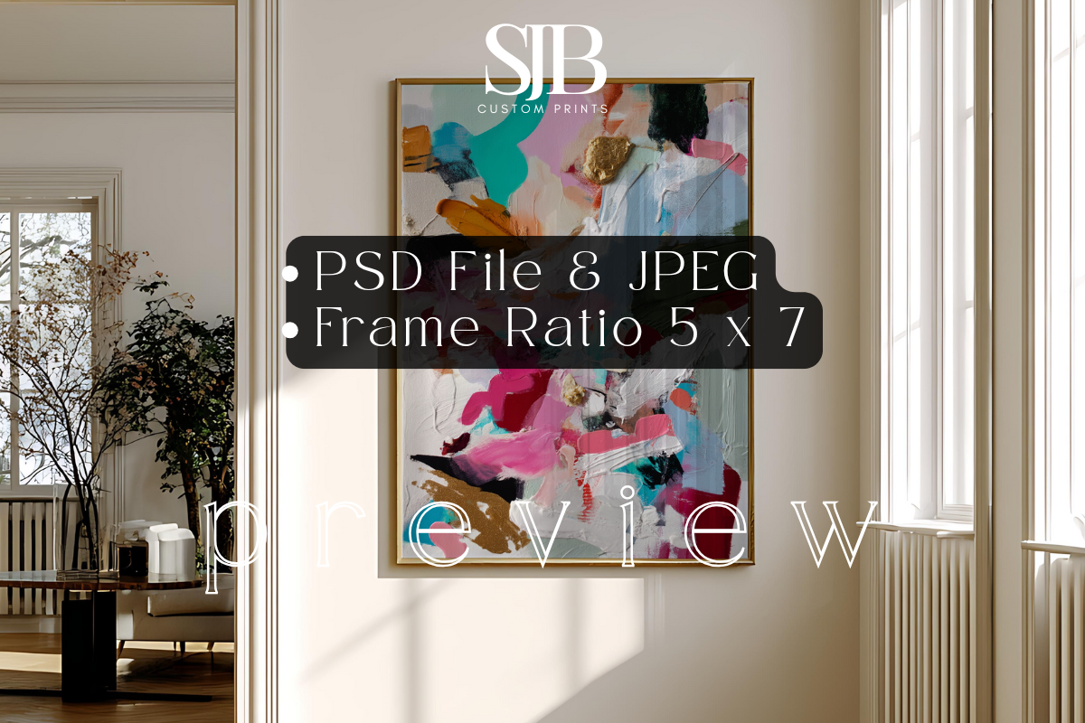 Frame Mockup with Reflections, a Household Mockup by SJB Custom Prints (Photo 5 of 7)