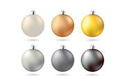 Christmas Balls Vector Objects, an Object Graphic by Plaid4You (Thumbnail 3 of 5)