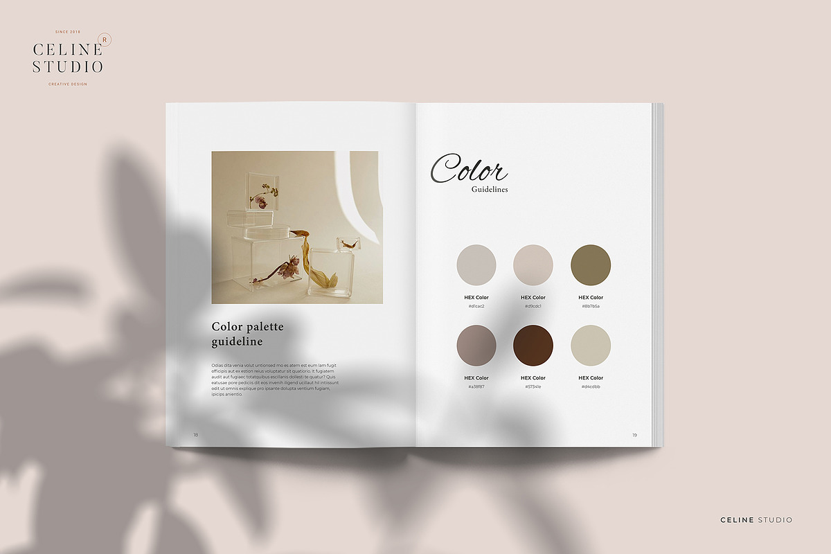 SHOPIET Brand Guidelines, a Magazine Template by Celine Studio (Photo 4 of 9)